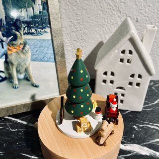 小清新🎄木质圣诞音乐盒🎵...