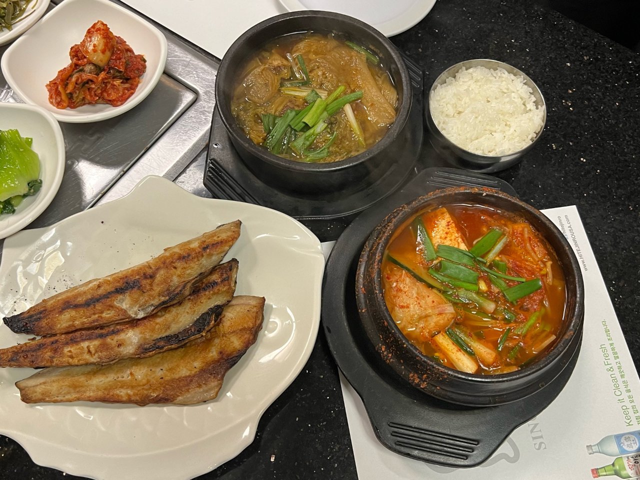 新年第一韩国餐...