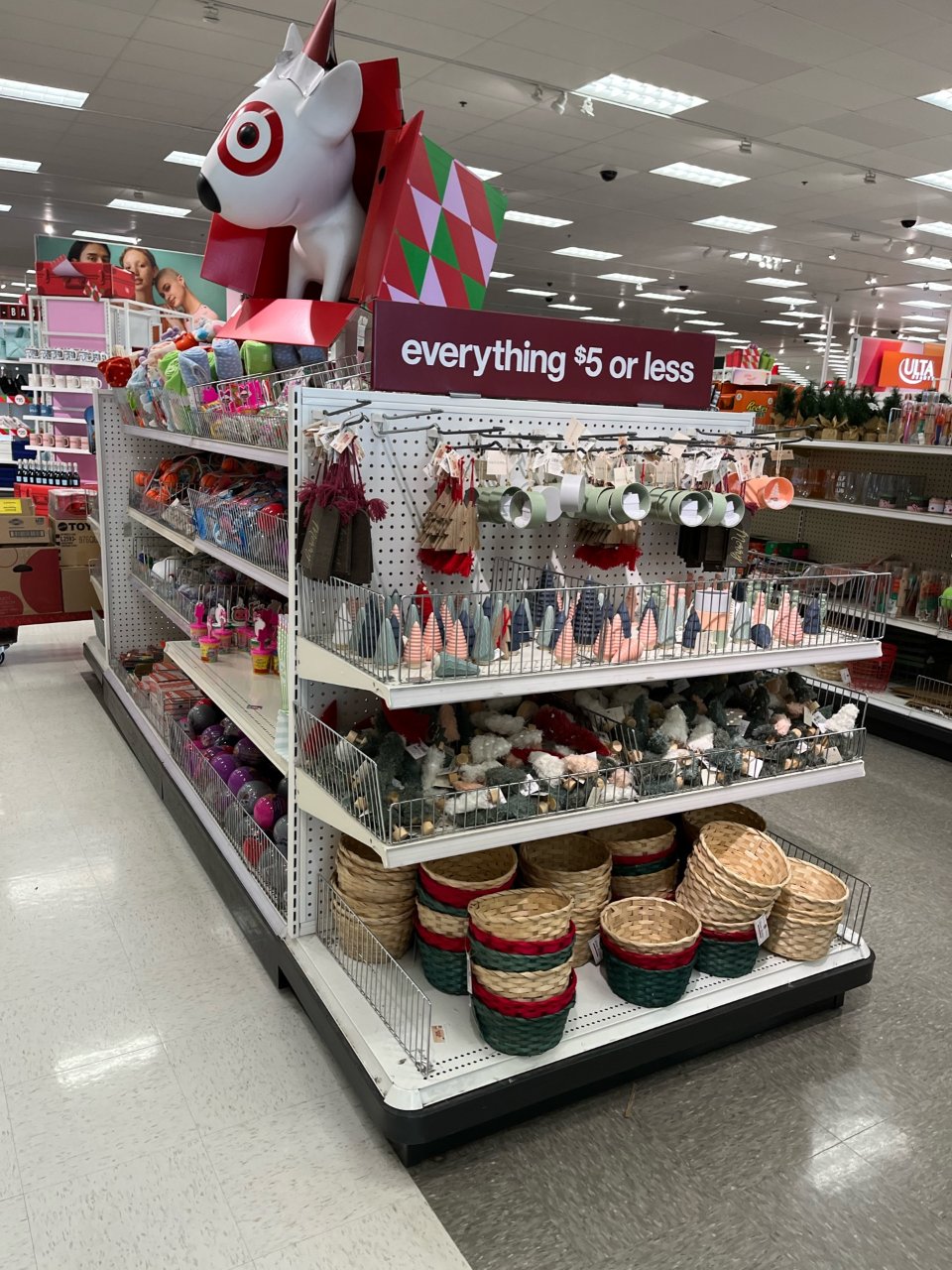 Target $1 ornaments好...