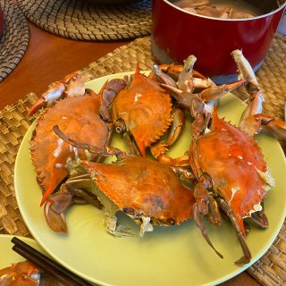 中秋吃螃蟹