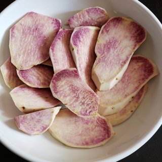 一日三餐吃什么之---芝士夹心紫薯饼...