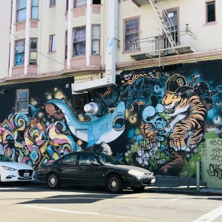 旧金山小众打卡景点｜最美涂鸦壁画街...