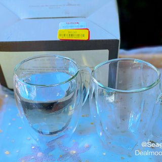 TJ Maxx 黄标季：双层玻璃杯-$6...
