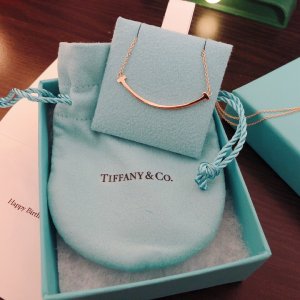Tiffany 微笑项链
