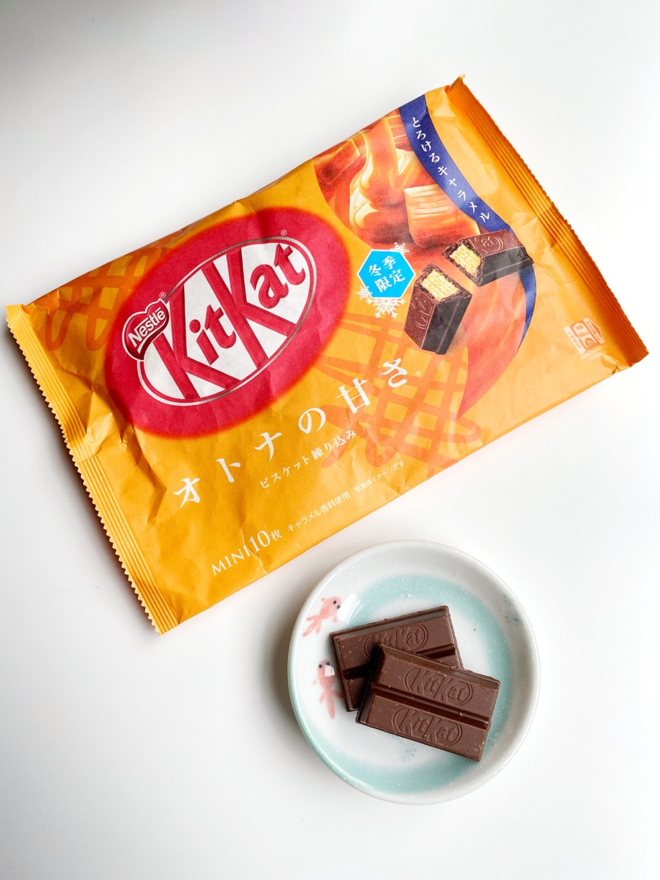 Kitkat冬日限定黑巧克力威化饼yyd...