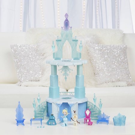 Disney Frozen elsa城堡玩具