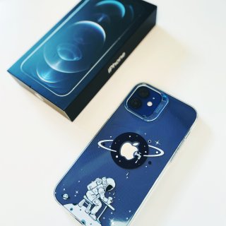 iPhone12蓝色开箱｜手机照片直出图...
