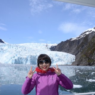 阿拉斯加 在基奈峡湾国家公园欣赏冰川和海...