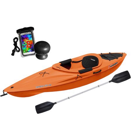 Sun Dolphin Aruba 10 SS with Speaker and Bag, Paddle Included 人kayak