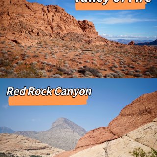 Vegas周边，火焰山 VS 红峡谷...