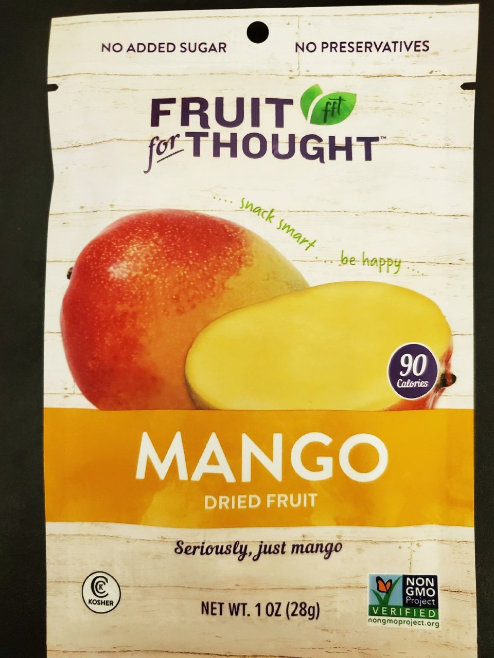 Unsweetened Dried Mango Snack Packs & Multi-Serving Bags | Fruit For Thought by Sigona's