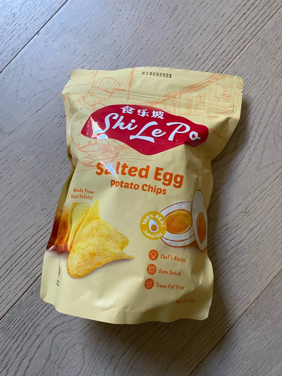 新加坡咸蛋黄薯片...