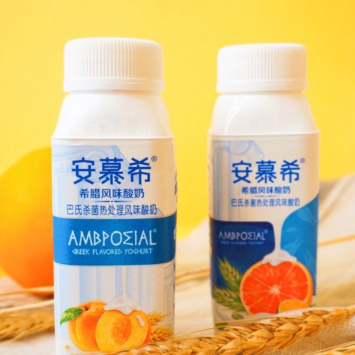 好喝酸奶喝不停，安慕希希腊酸奶一生推