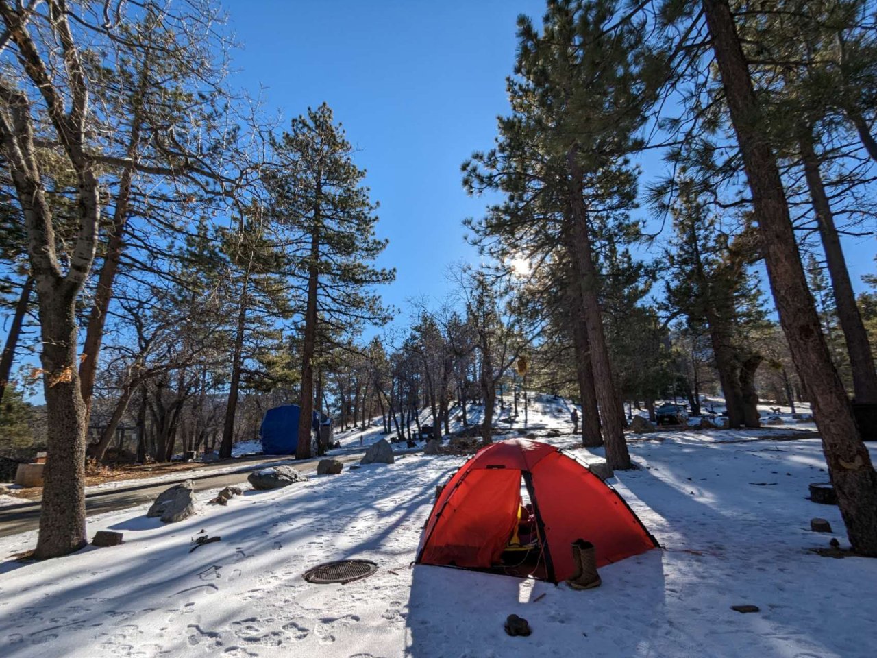 冬季帐篷测试 雪地露营走起...