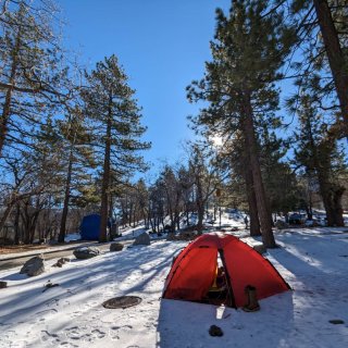 冬季帐篷测试 雪地露营走起...