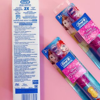 Oral-B Kid迪士尼公主电动牙刷不...