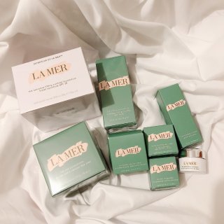 Lamer 气垫粉底,Lamer眼部精华,LA MER 小绿瓶眼霜,lamer treatment lotion