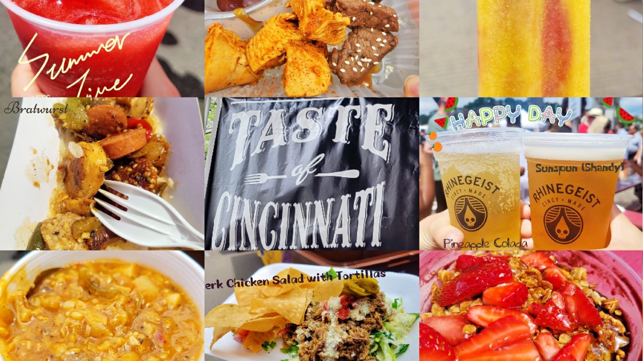 阔别三年的Taste of Cincinnati – 美食的天堂🌮🌭🥙🍡