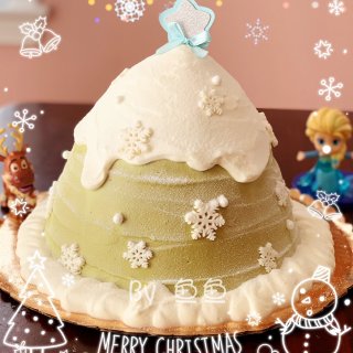 圣诞🎄制作--圣诞树蜂蜜蛋糕🎂...