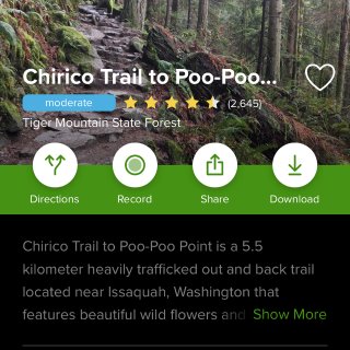 西雅图Hiking｜Poo Poo Po...