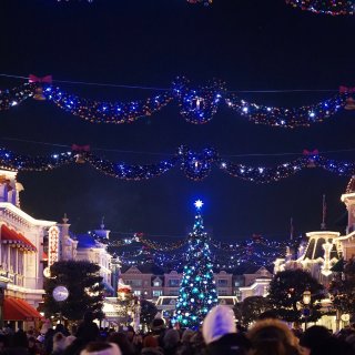巴黎迪士尼乐园的圣诞节🎄...