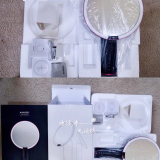 【AMIRO无线LED感应化妆镜|微众测】附3种妆容
