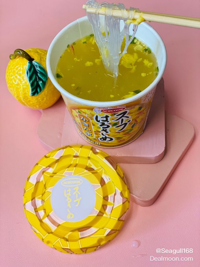 亚米速食：蟹柳蛋花粉丝汤