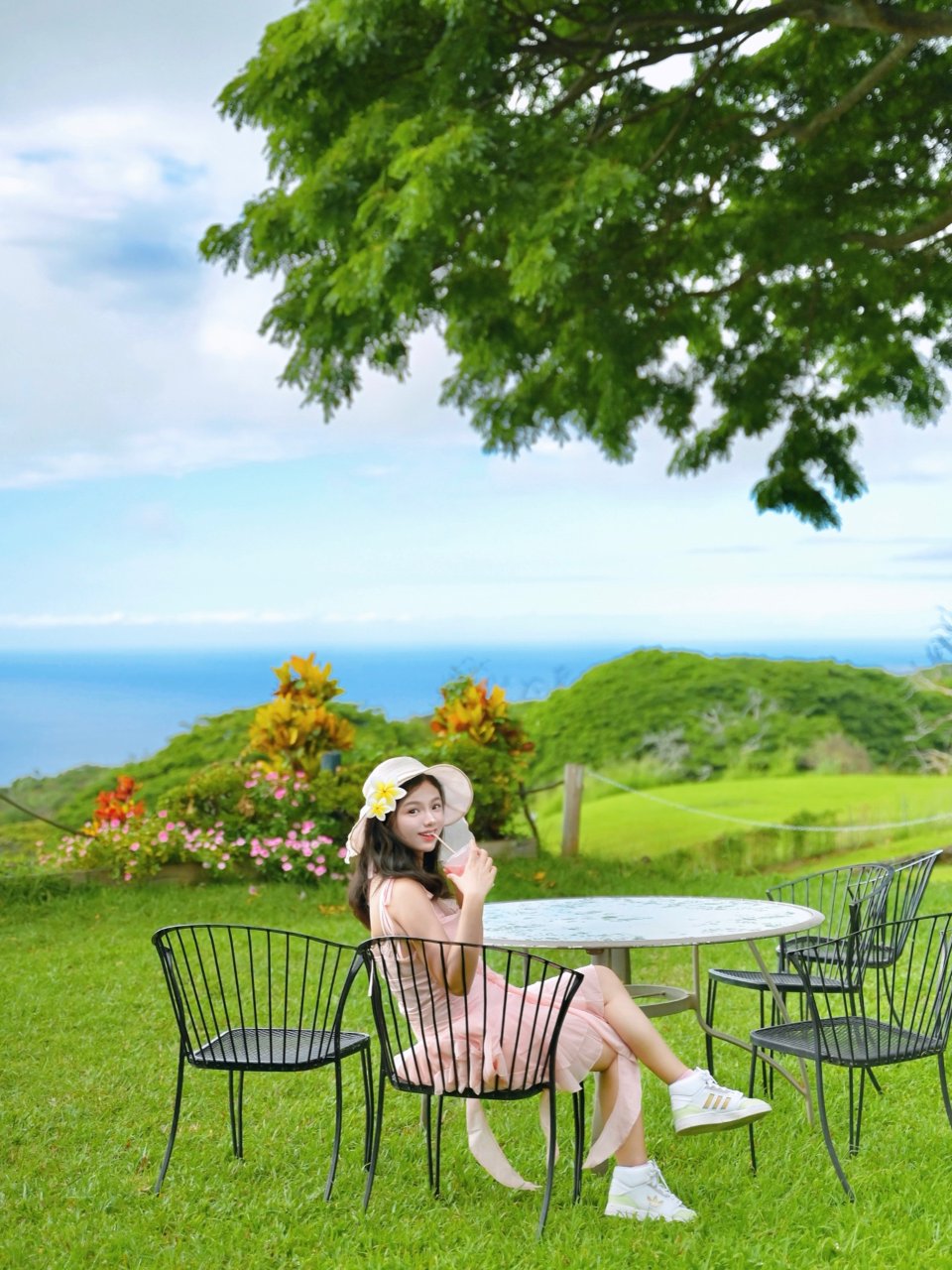 夏威夷咖啡农场好绝！能坐在风景画里喝咖啡...