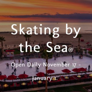 SD冬日限定🎄⛸️ 边滑冰边看海上落日的...