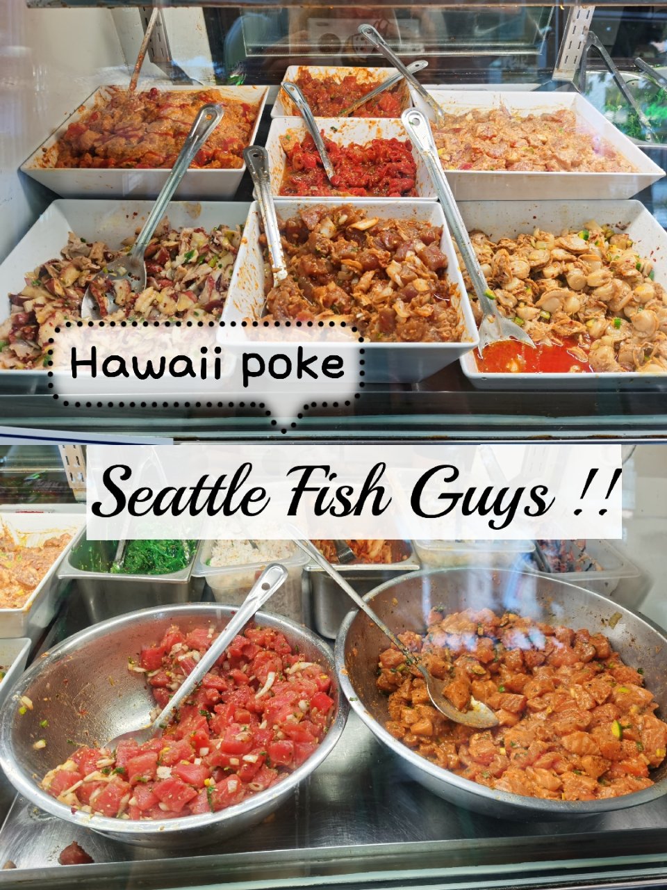 西雅图❤️也有最正宗的夏威夷poke小店...