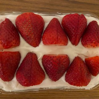 手工DIY3⃣️草莓蛋糕🍰...