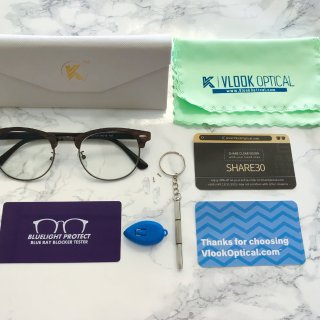 时尚又舒适丨VlookOptical 防蓝光时尚眼镜