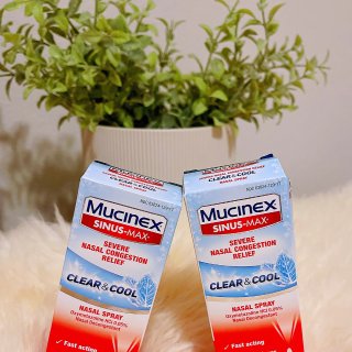 Mucinex 强力鼻炎喷雾｜对付鼻塞鼻...