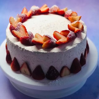草莓蛋糕🍰｜自制草莓酱🍓...