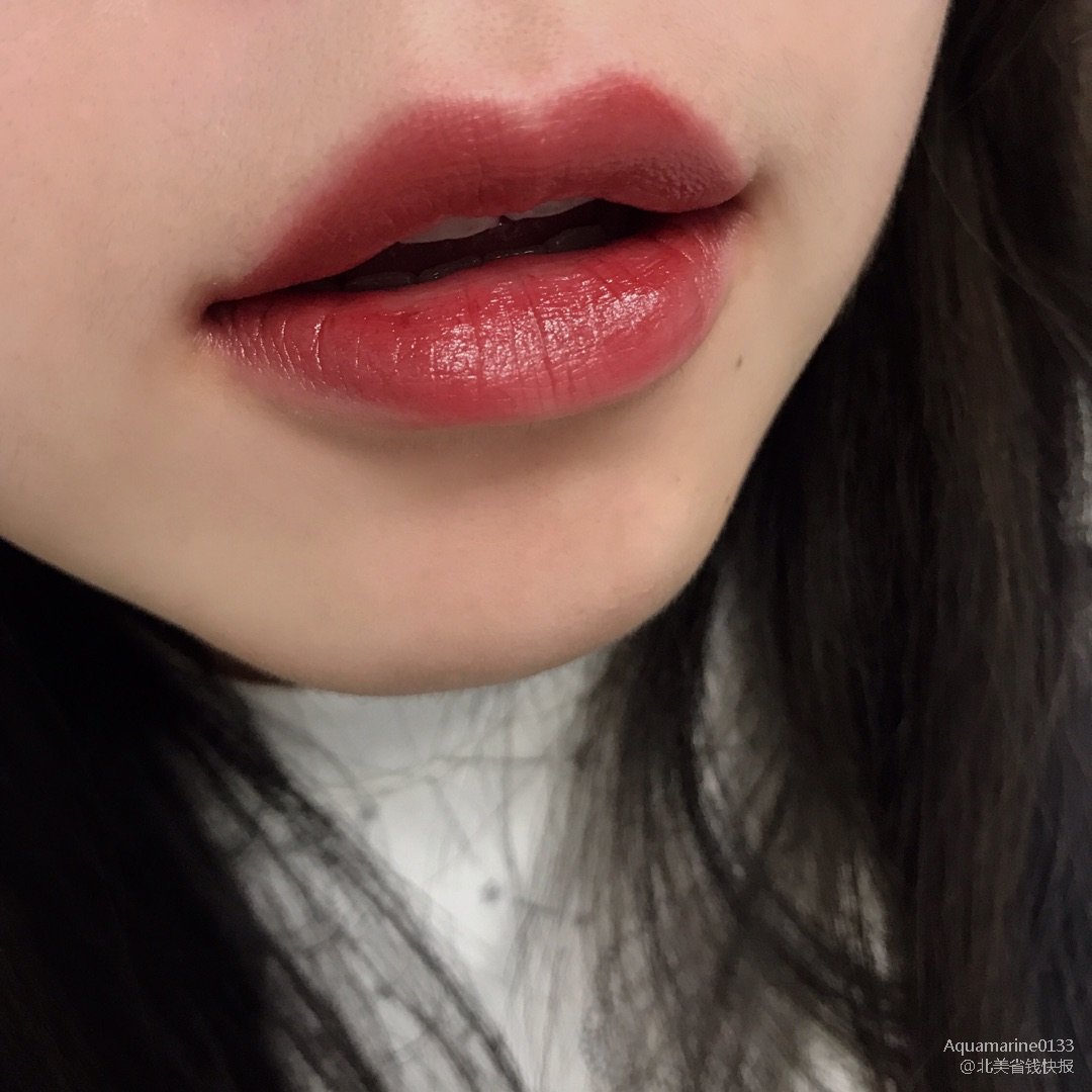 口红试色burberry93牛血红