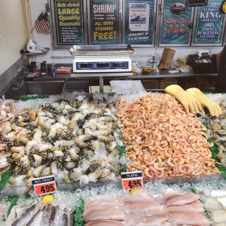 华盛顿最新鲜最好吃的海鲜市场！...