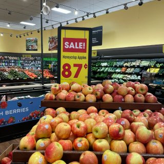 Kroger 蜜脆苹果🍎才$0.87一磅...