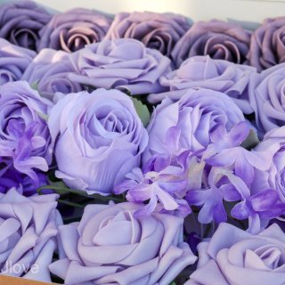 自制花环 | 浪漫的紫色梦幻...