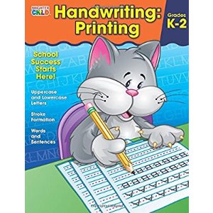 Handwriting: Printing Workbook (Brighter Child: Grades K-2)