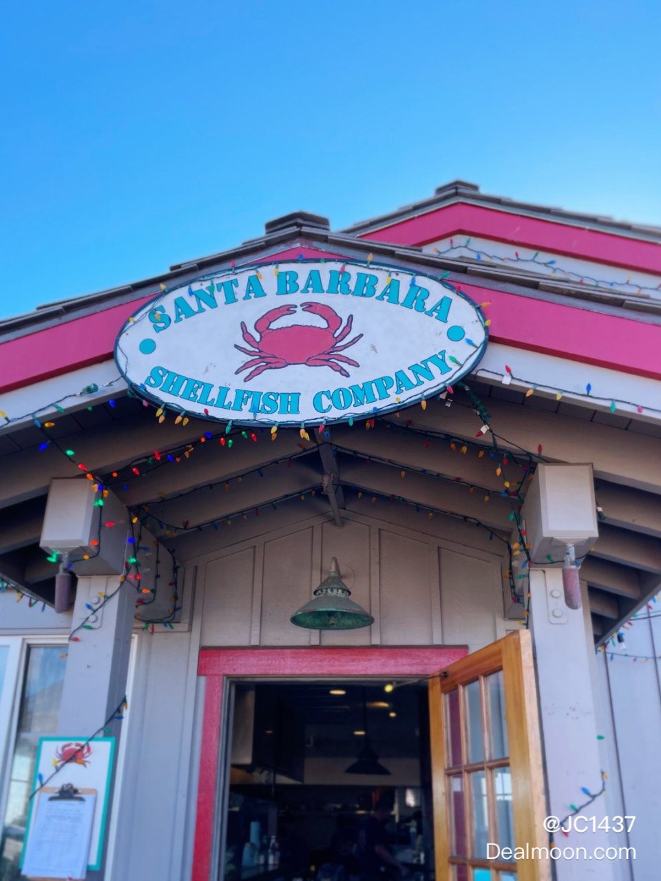 在Santa Barbara来一份海鲜午...