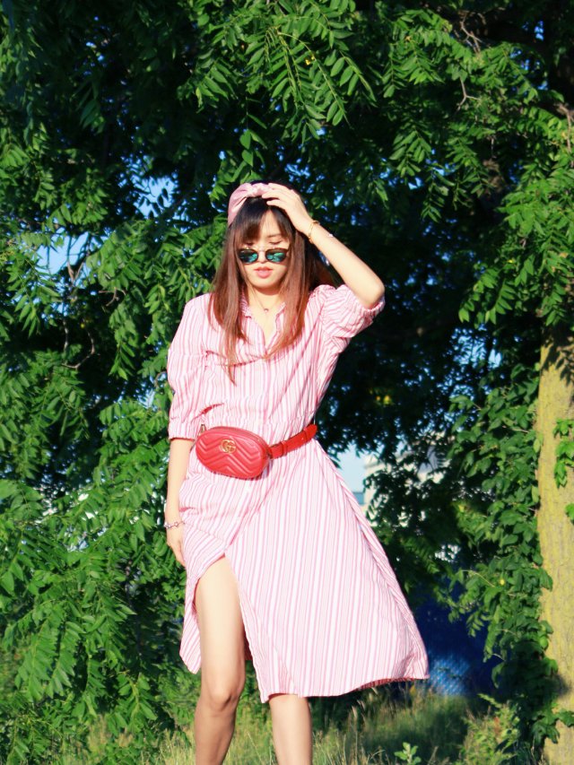 夏日条纹裙| 穿出时髦度的衬衫裙