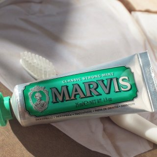 Marvis牙膏扫雷 之 经典强力薄荷味...