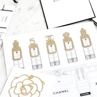 【14】迷你可爱的Chanel赠品书签~...
