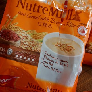 新加坡SUPER超级 四合一红糙米即溶麦片 20包