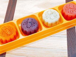 【微众测】新颖又美味的硕果盈秋水果月饼礼盒