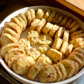 sable饼干,四种口味酥脆饼干