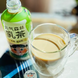 元气森林：好喝又不易胖的茉香奶绿乳茶👏...