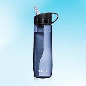 Brita 23.7 Ounce Hard Sided Water Bottle with Filter BPA Free