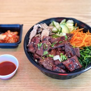 韩国快餐 bulbap grill...