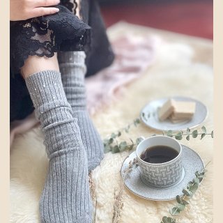 好物推荐｜灰色棉袜，温暖由脚而生💕...